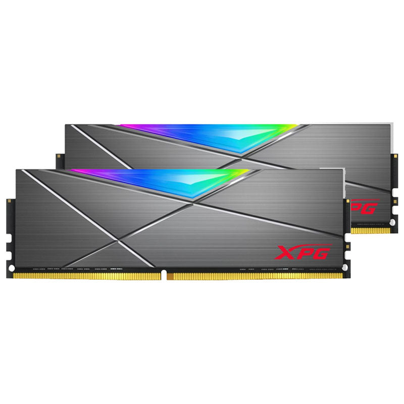 XPG Spectrix D50 32GB (16GBx2) DDR4 3600MHz RGB Gaming Desktop RAM