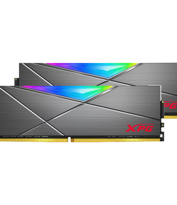 XPG Spectrix D50 16GB (8GBx2) DDR4 3600MHz RGB Gaming Desktop RAM - Games4u Pakistan