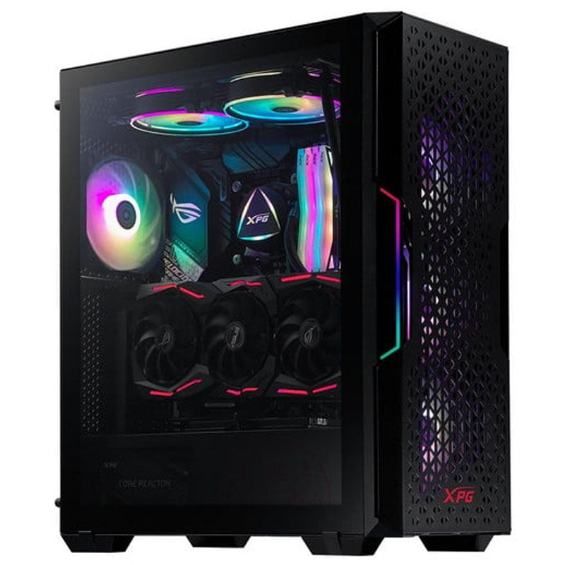 XPG STARKER Mid Tower Gaming Chassis - Black