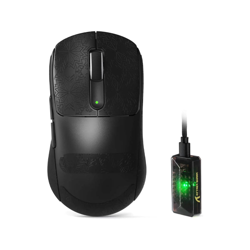 Attack Shark V5 Wireless Gaming Mouse - Black