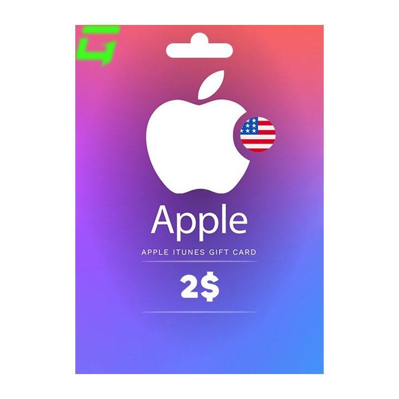 Apple iTunes $2 USD Gift Card