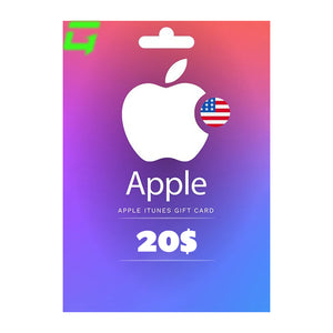 Apple iTunes $20 USD Gift Card