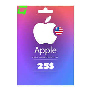 Apple iTunes $25 USD Gift Card