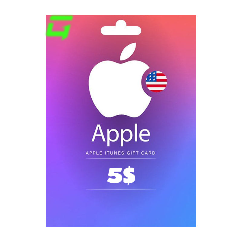 Apple iTunes $5 USD Gift Card