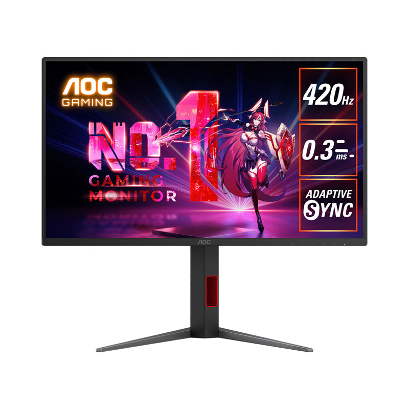 AOC 25G4K FHD 420Hz Adaptive-Sync HDR IPS 24.5in Monitor
