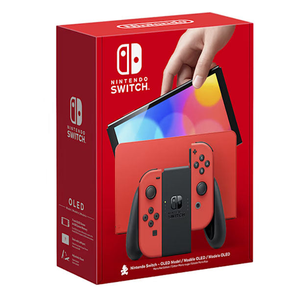 Nintendo Switch OLED - Mario Red Edition - Games4u Pakistan