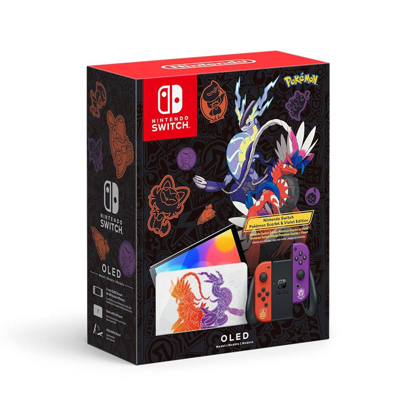 Nintendo Switch™ – OLED Model: Pokémon™ Scarlet & Violet Edition - Games4u Pakistan