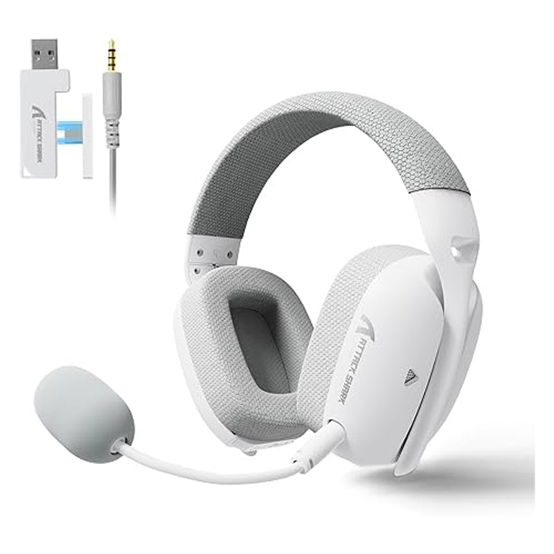 ATTACK SHARK L80PRO Wireless Gaming Headset - White