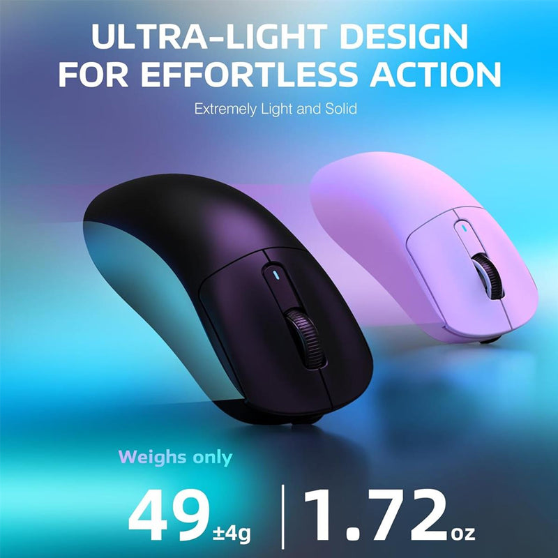 Attack Shark X3 Lightweight Wireless Gaming Mouse - Black