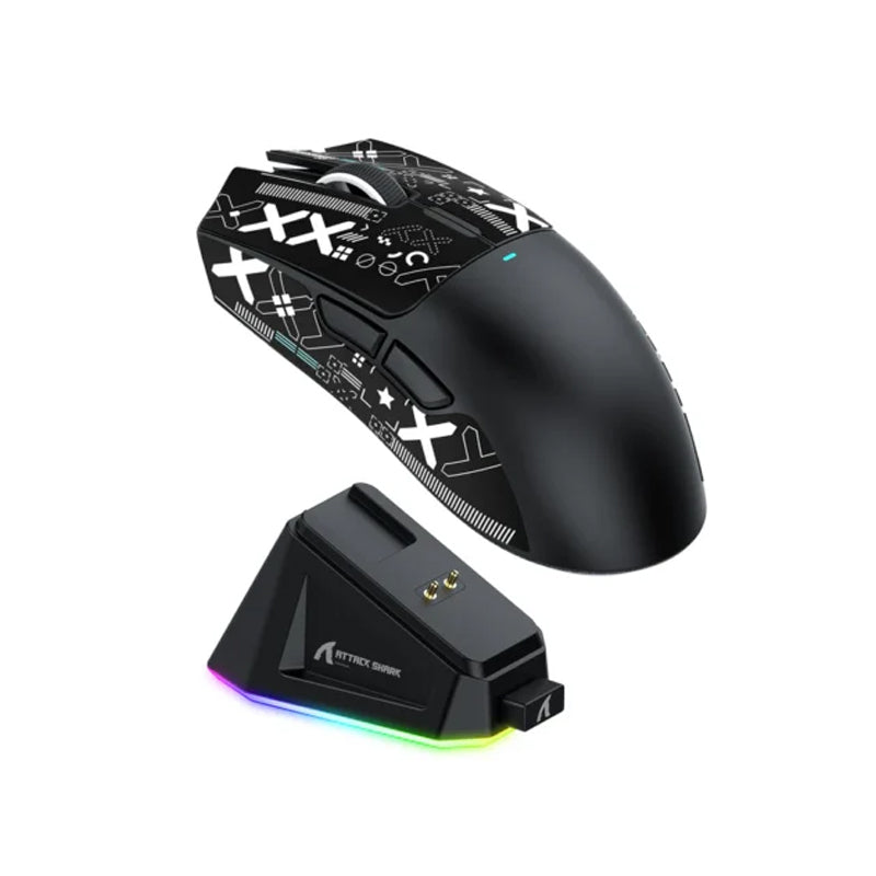 ATTACK SHARK X11 SE Wireless Gaming Mouse - Black