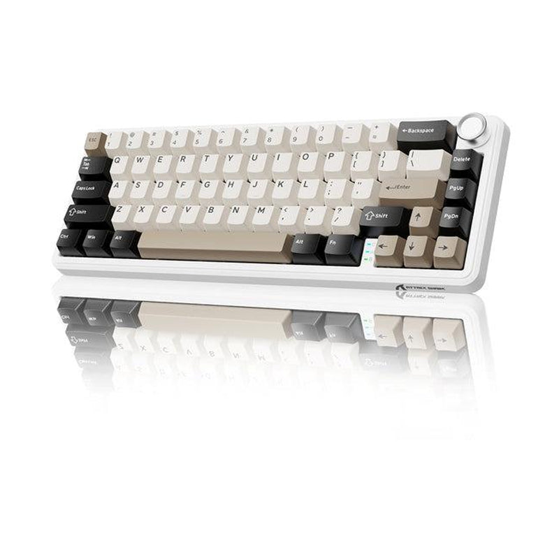 Attack Shark X66 Wireless Mechanical Gaming Keyboard - White Cheese