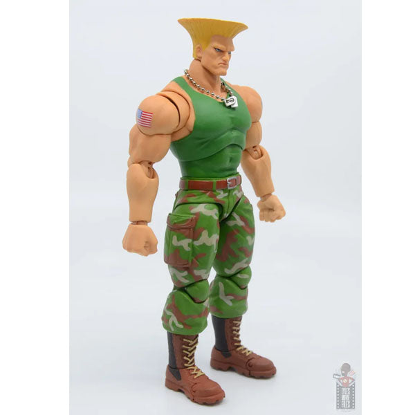 Street Fighter Action Figure Collectible - Guile