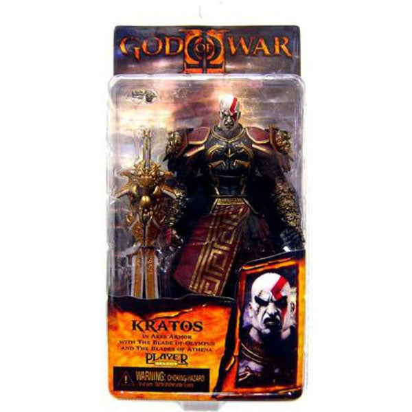 God of War 2 Action Figures Series 1 Kratos with Ares Armor - Games4u Pakistan