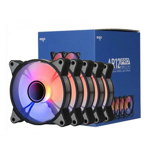 Darkflash Aigo AR12PRO 120mm RGB 5 in 1 Gaming Case Fan Combo