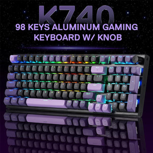 Redragon K740 Dharma PRO 98 Keys Wireless RGB Gaming Keyboard