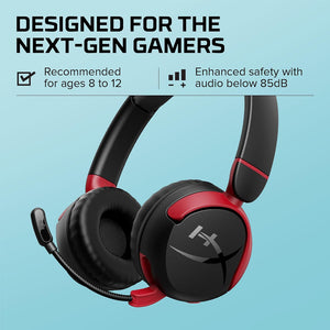 HyperX Cloud Mini Kids Wireless - Black