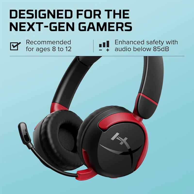 HyperX Cloud Mini Kids Wireless - Black