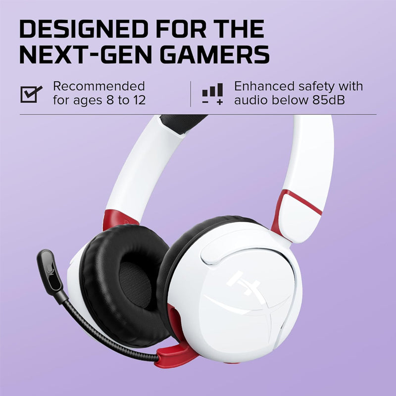 HyperX Cloud Mini Kids Wireless - White