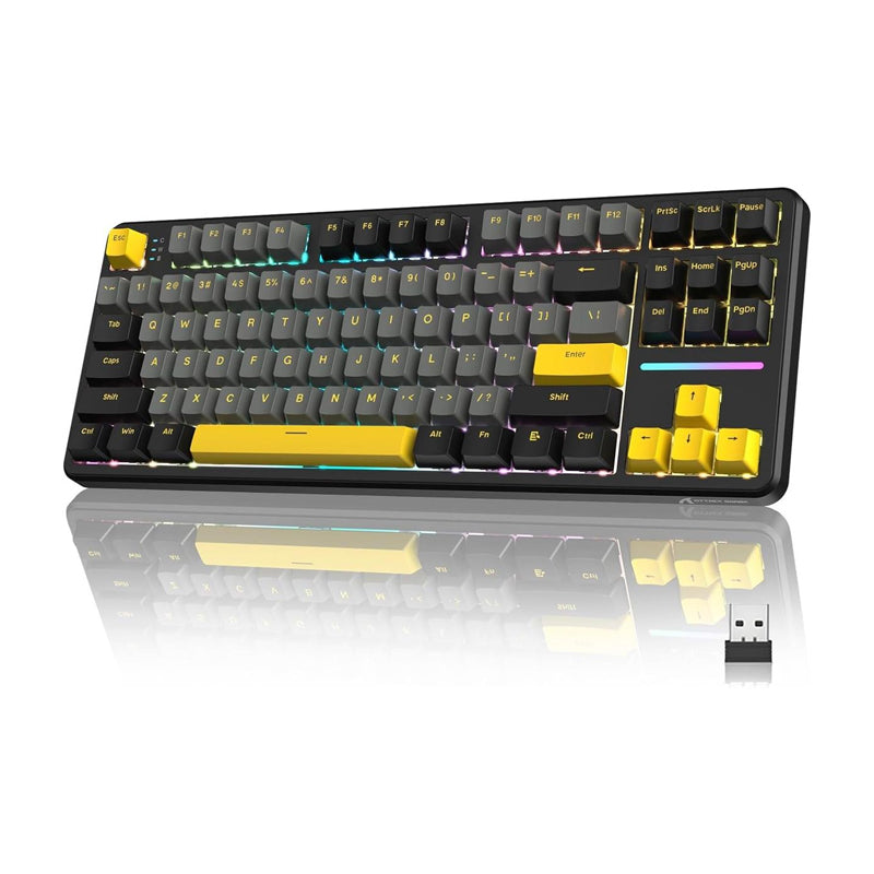 Attack Shark X87 Wireless Mechanical Keyboard - Blackberry