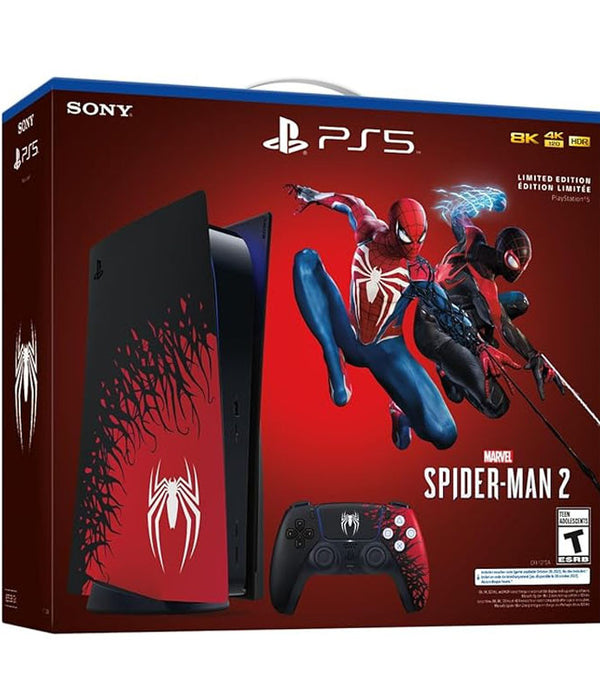 PS5 Disc Edition  – Marvel’s Spider-Man 2 Limited Edition Bundle - Games4u Pakistan