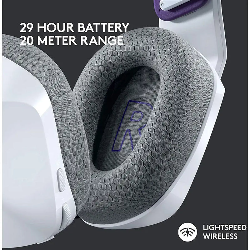 Logitech G733 LIGHTSPEED Wireless RGB  -  White