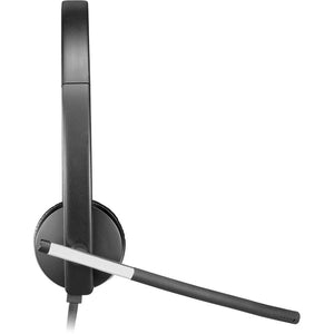 Logitech H650E USB Mono Headset: Enterprise-Grade Audio Quality, Designed and Certified for Business, Cisco Compatible