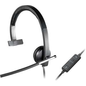 Logitech H650E USB Mono Headset: Enterprise-Grade Audio Quality, Designed and Certified for Business, Cisco Compatible