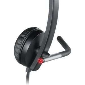 Logitech H650E USB Mono Headset: Enterprise-Grade Audio Quality, Designed and Certified for Business, Cisco Compatible