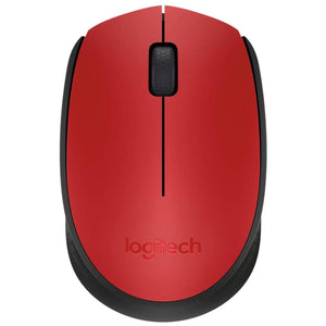 Logitech M171 Wireless Mouse - Red/Black