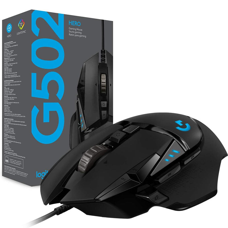 Logitech G502 HERO High Performance Wired Gaming Mouse