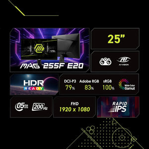 MSI MAG 255F E20 24.5