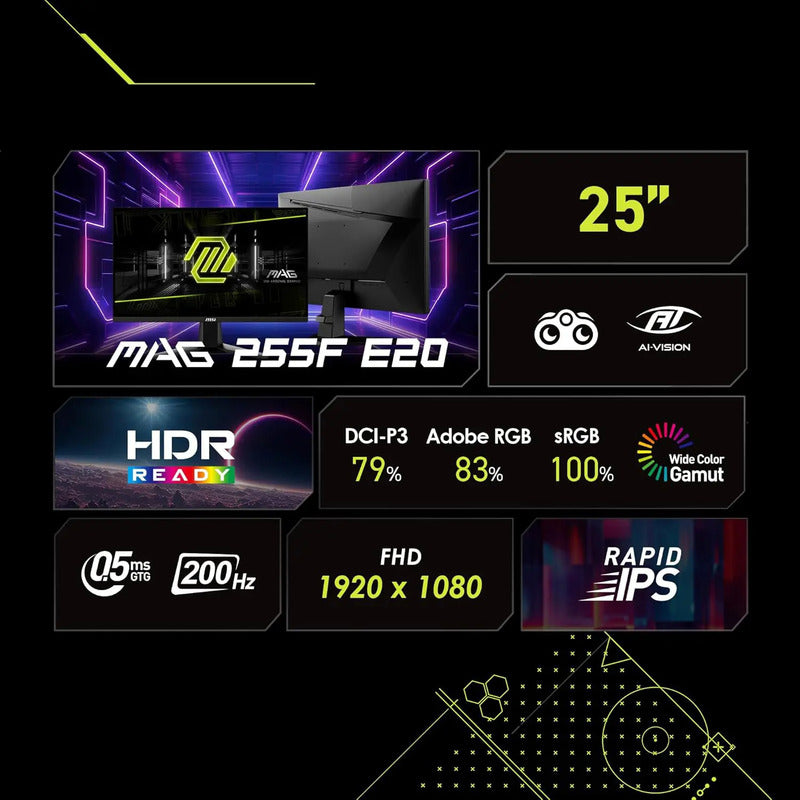 MSI MAG 255F E20 24.5