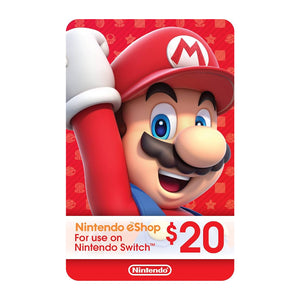 Nintendo $20 eShop Gift Card - USA