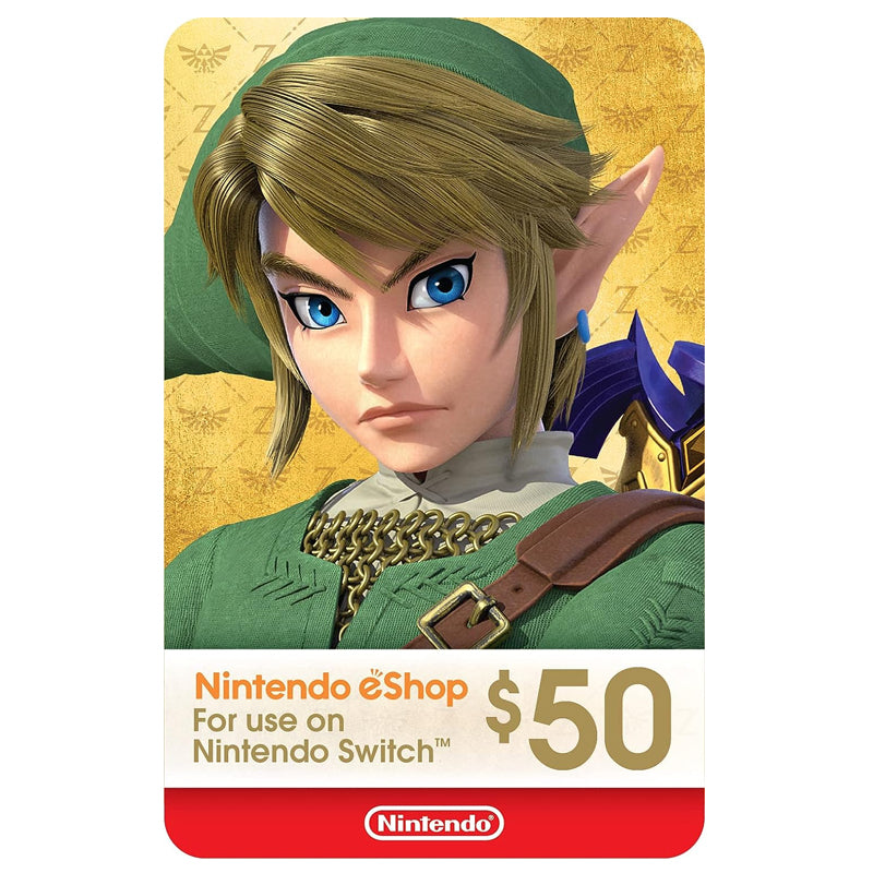 Nintendo Switch eshop 50$ Card (Email Delivery)
