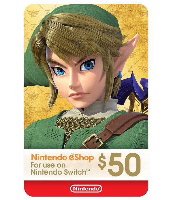 Nintendo Switch eshop 50$ Card (Email Delivery) - Games4u Pakistan