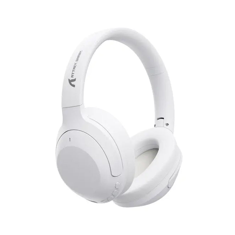 Attack Shark G300 Wireless Over-Ear Headphones - White