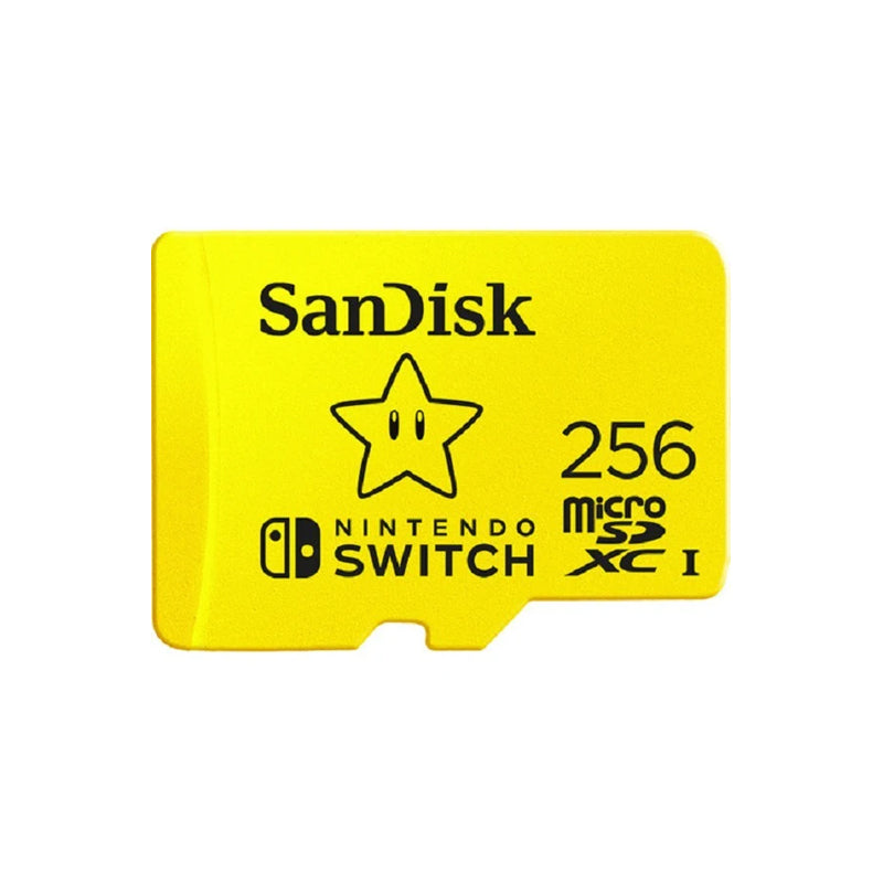 Sandisk Memory Card Micro SD For Nintendo Switch - 256GB