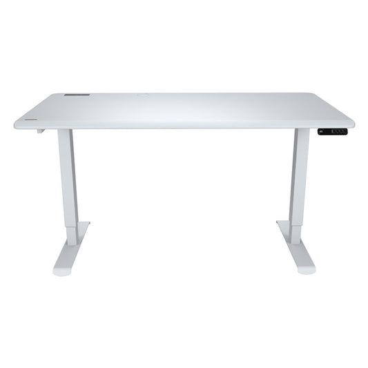 Royal 150 Elite Cougar Electric Gaming Desk (White) - Games4u Pakistan