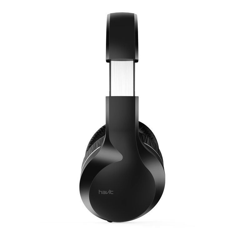 Havit HV-H100D Wired Headphone Black - Games4u Pakistan