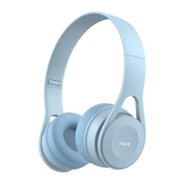 Havit H2262D Wired Headphones (Sky Blue) - Games4u Pakistan
