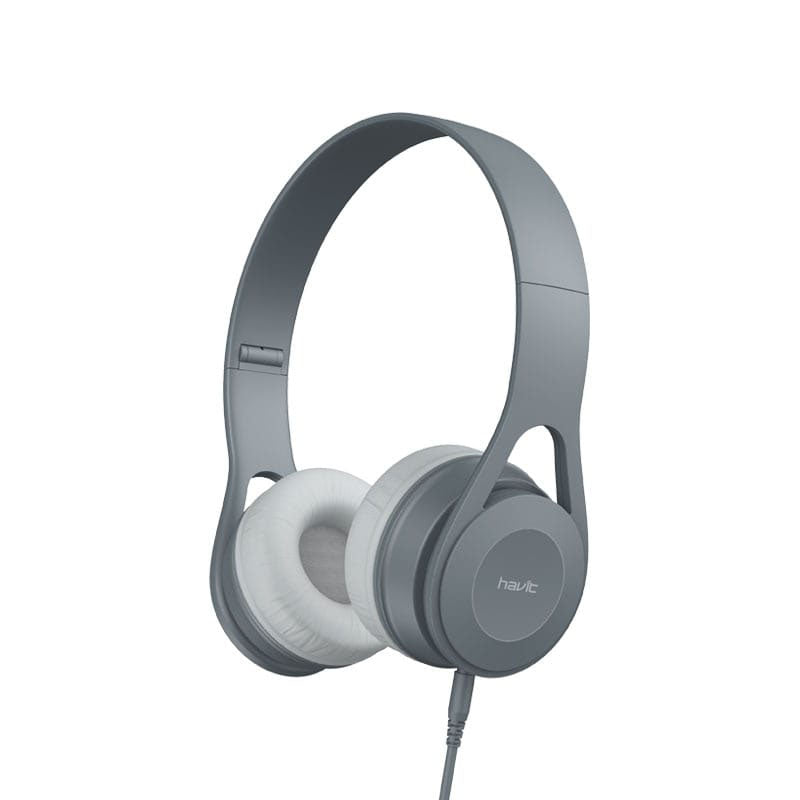 Havit H2262D Wired Headphones (Grey) - Games4u Pakistan