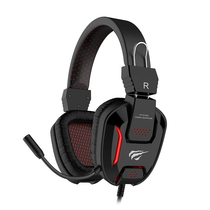 Havit Gamenote HV-H2168d Red LED Gaming Headset - Games4u Pakistan