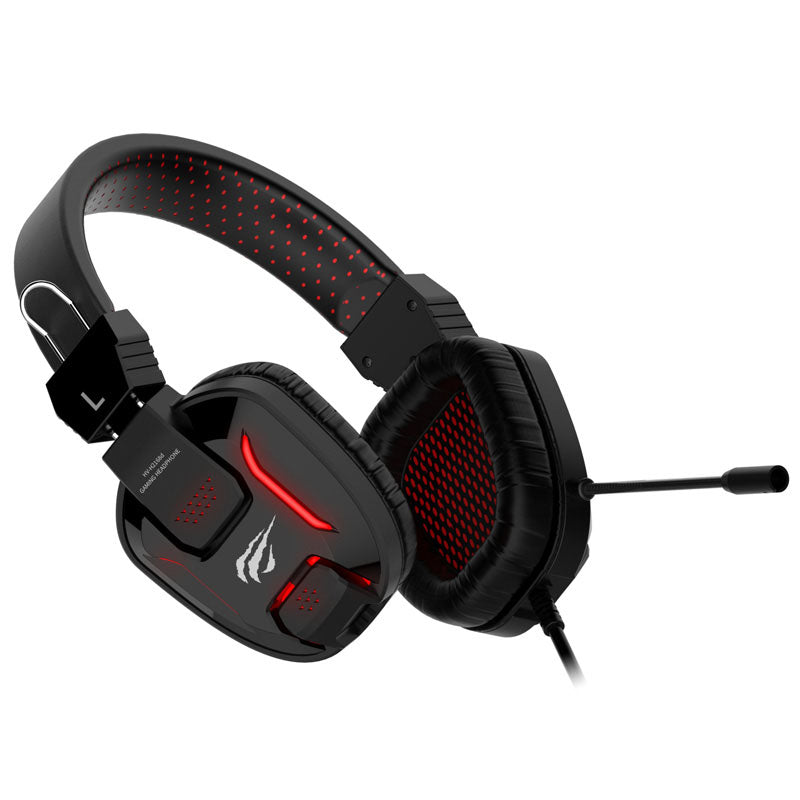 Havit Gamenote HV-H2168d Red LED Gaming Headset - Games4u Pakistan