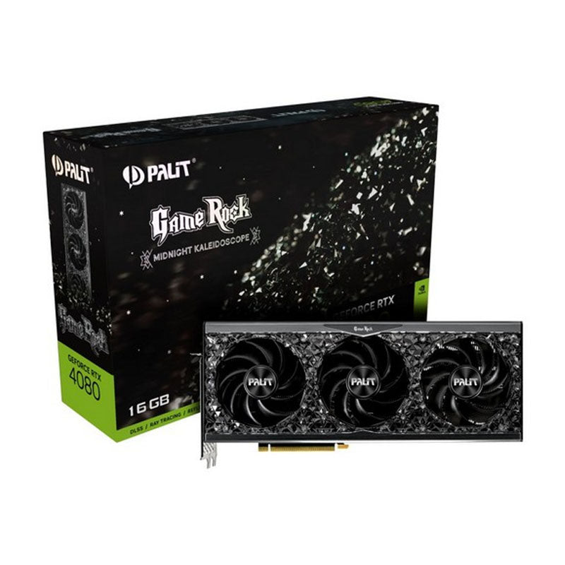 Palit GameRock RTX 4080 16GB GDDR6X 256bit 3-DP HDMI Graphics Card - Games4u Pakistan