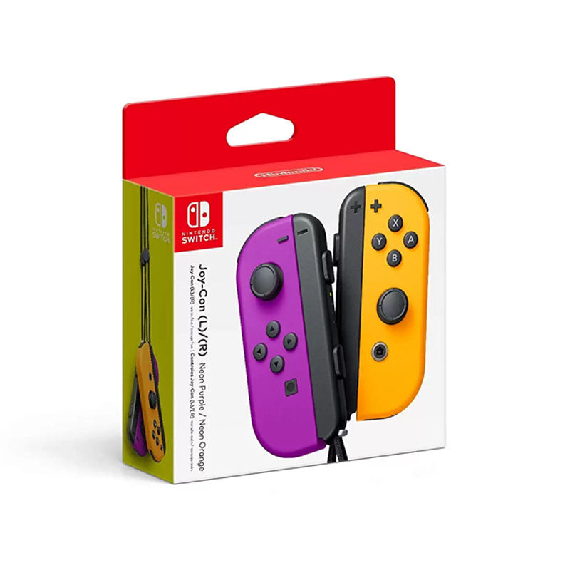 Nintendo Switch Joy-Con (L-R) – Neon Purple/ Neon Orange