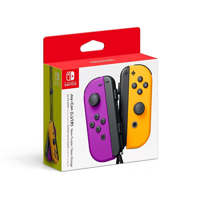 Nintendo Switch Joy-Con (L-R) – Neon Purple/ Neon Orange - Games4u Pakistan