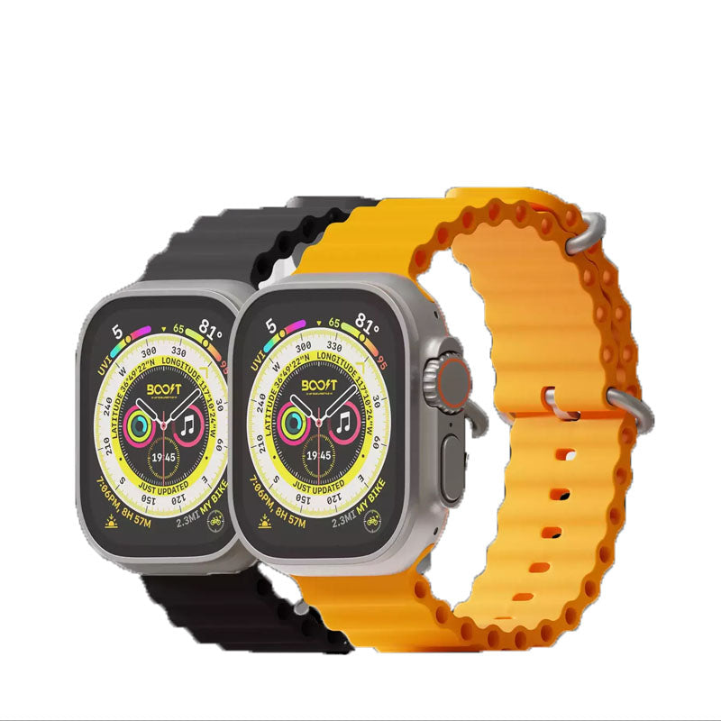 Boost Eclipse Smart Watch Dual Strap with 1-Year Warranty