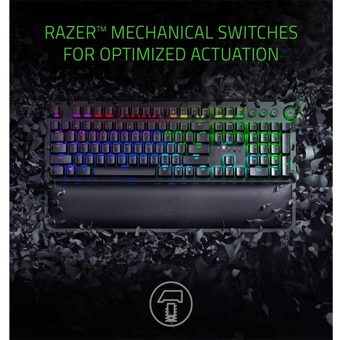 Razer BlackWidow Elite Mechanical Gaming Keyboard: Green Mechanical Switches