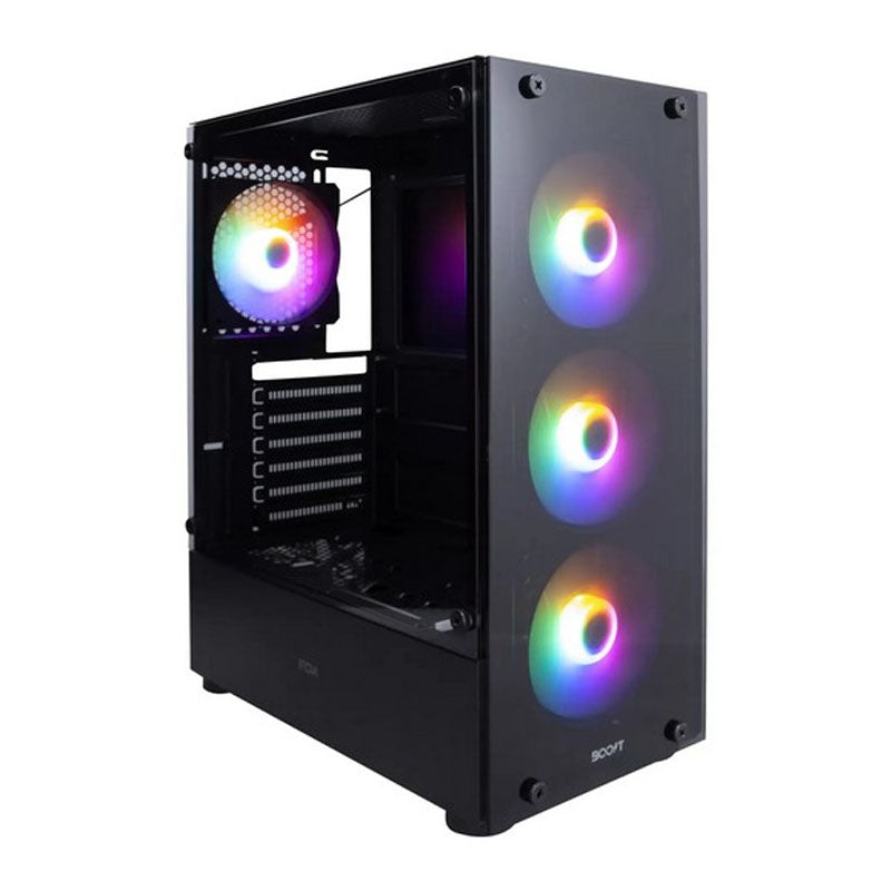Boost Fox with 4 Fans ATX Gaming Case
