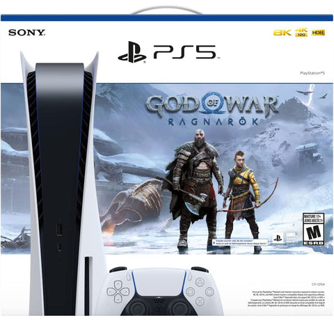 PlayStation 5 - Disc Edition - God of War Ragnarök Bundle